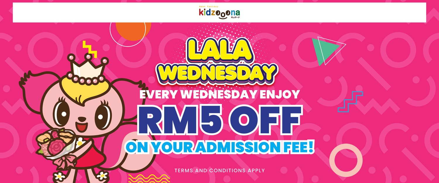 Lala Wednesday RM5 Off